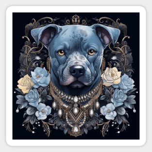 Blue Pitty Sticker